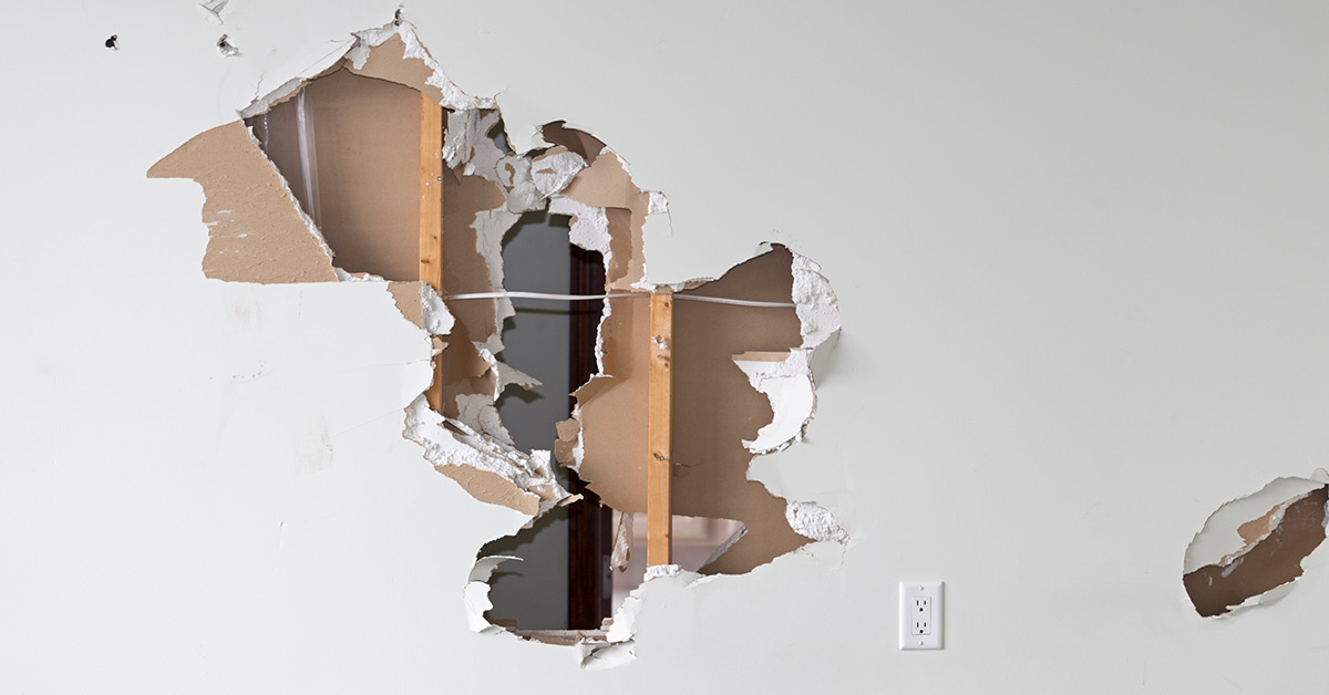 tenant caused damage in rental property